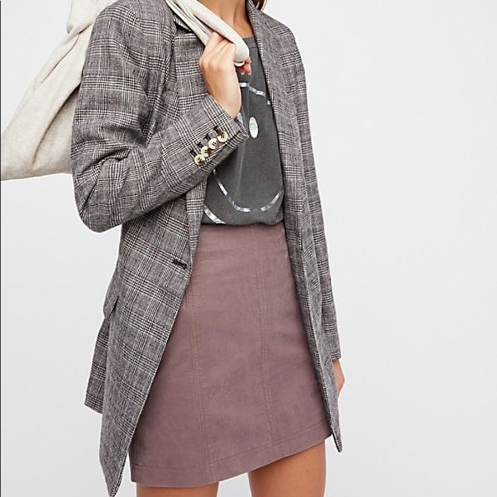 FP Modern Femme Vegan Leather Mini Skirt - Picture 6 of 7